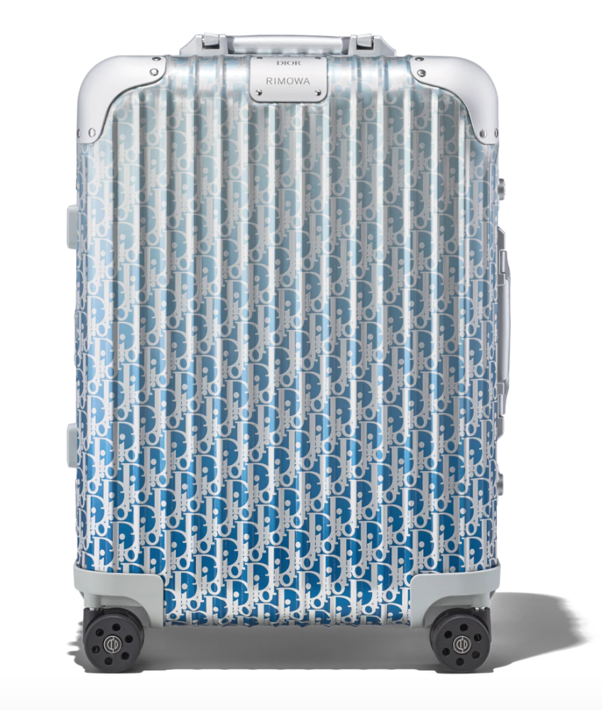 Suitcase, Hand luggage, Radiator, Silver, 