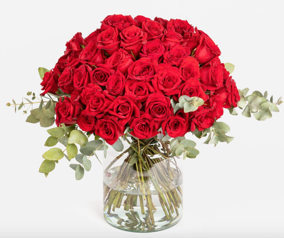 Flower, Rose, Bouquet, Flowering plant, Garden roses, Red, Cut flowers, Plant, Rose family, Floribunda, 