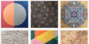 line, pattern, floor, textile, flooring, modern art, circle, rectangle, art,