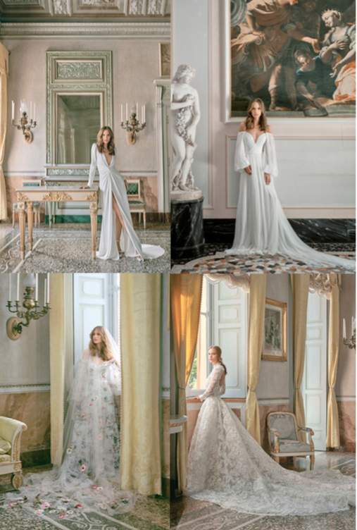 Wedding dress, Dress, Gown, Photograph, White, Clothing, Bride, Bridal clothing, Shoulder, Fashion, 