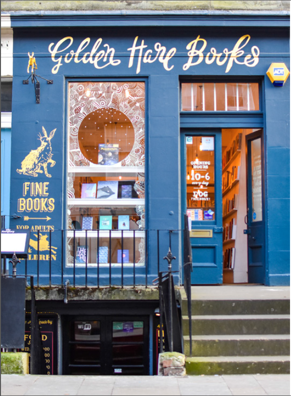 golden hare books, vincitrice ﻿dell’independent bookshop 2019, edimburgo