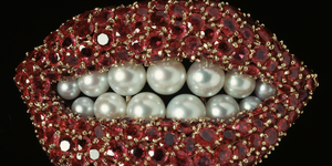 Pearl, Ball, Natural material, Sphere, Gemstone, Brooch, Silver, Circle, Oval, Body jewelry, 