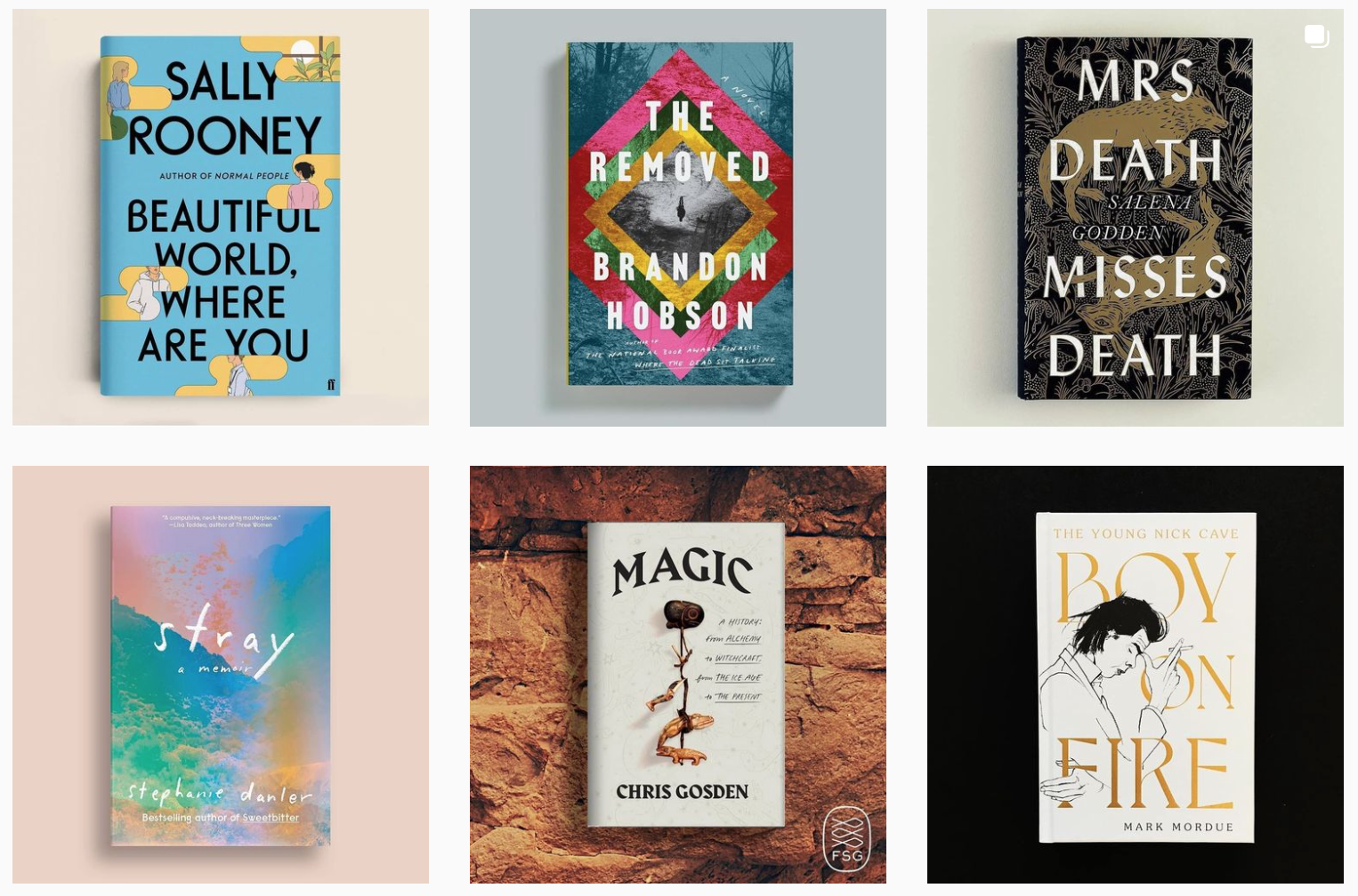 Gli account Instagram dedicati alle copertine dei libri