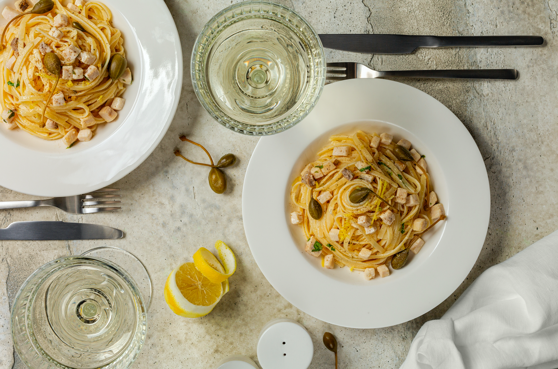 Pasta con pesce spada alla trapanese: ricetta