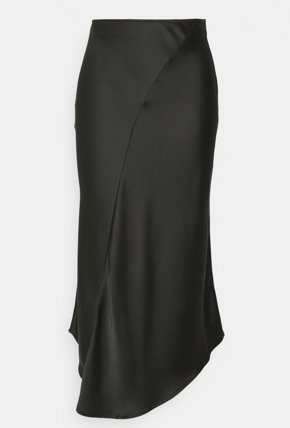 moss copenhagen black long skirt in zalando