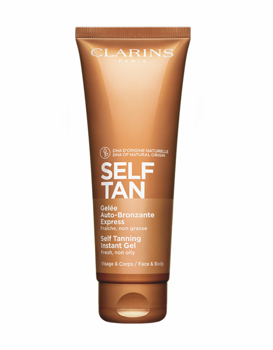 self tanning gelée self tanning express makeup and body by clarins