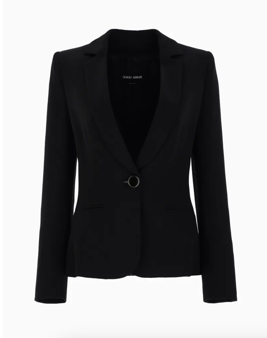 Tailleur top eleganti armani