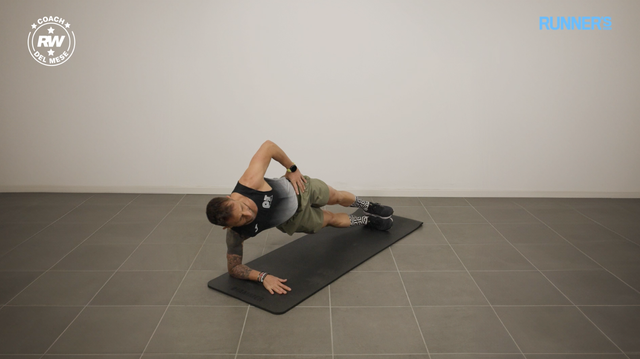 coach del mese, claudio boschini, core stability, side plank