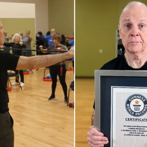 personal trainer a 81 anni guinness world record
