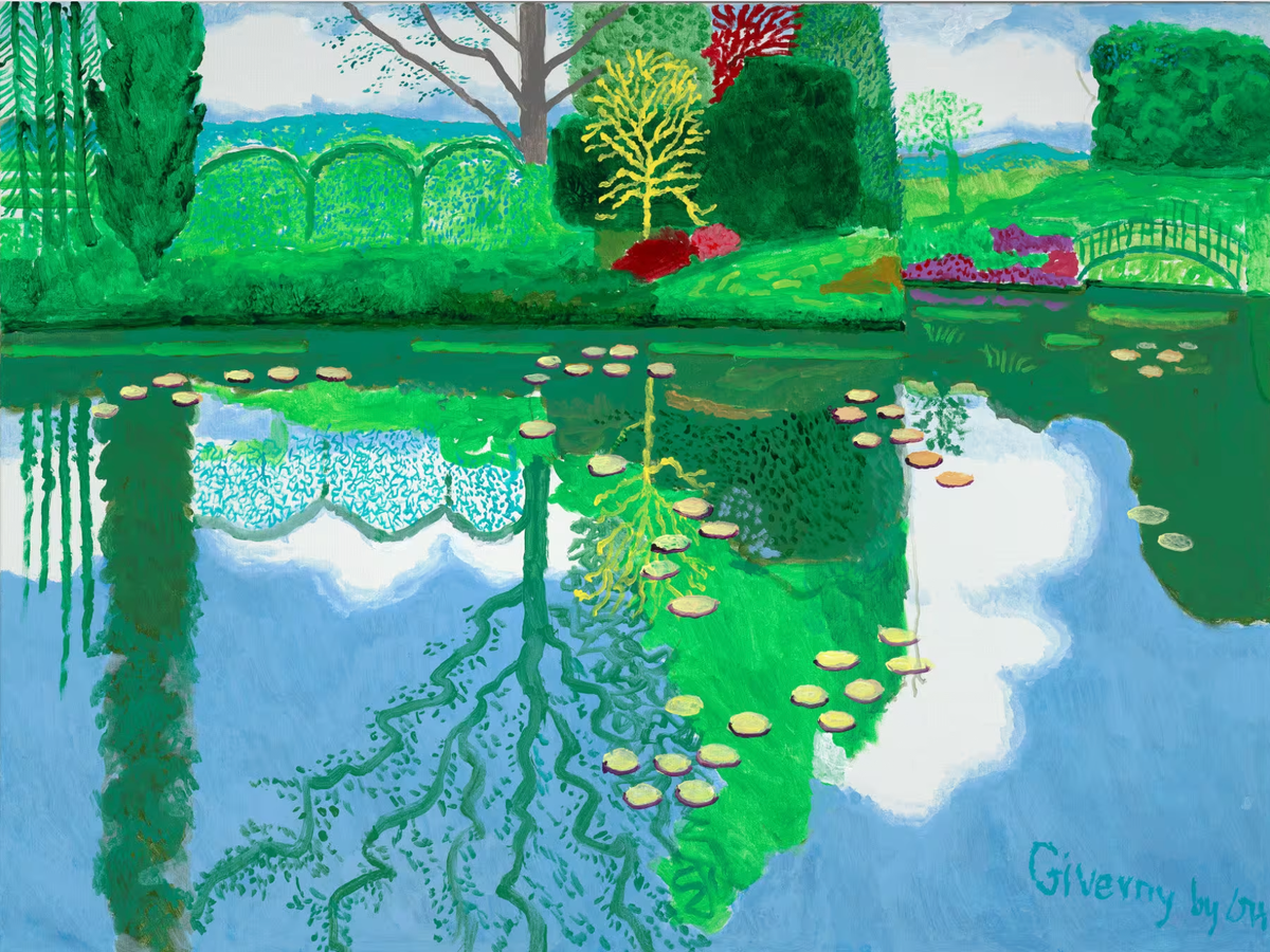 L’eterna primavera di David Hockney, in mostra alla Fondation Louis Vuitton