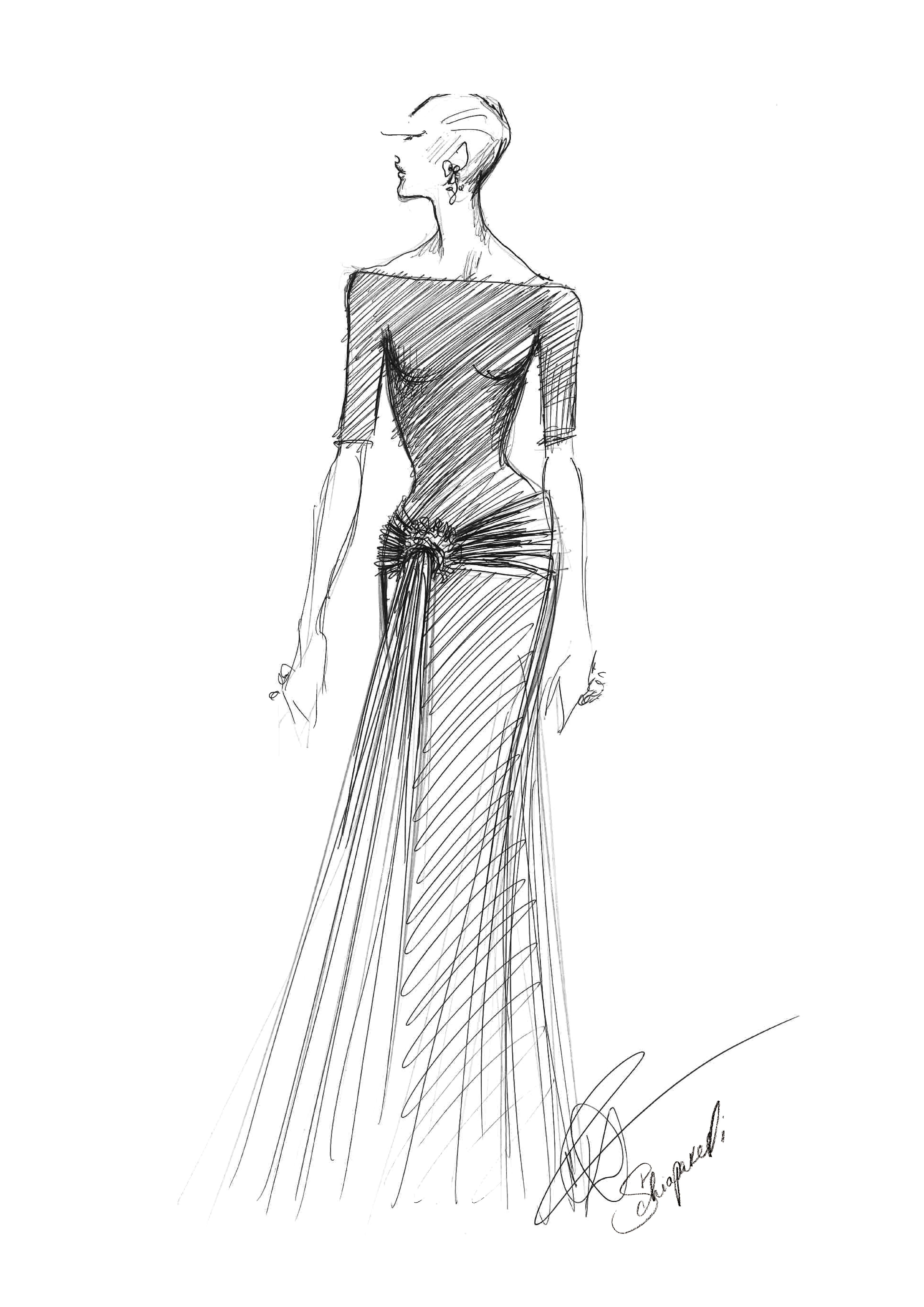 Girl Dress Design Drawing Easy - YouTube-saigonsouth.com.vn