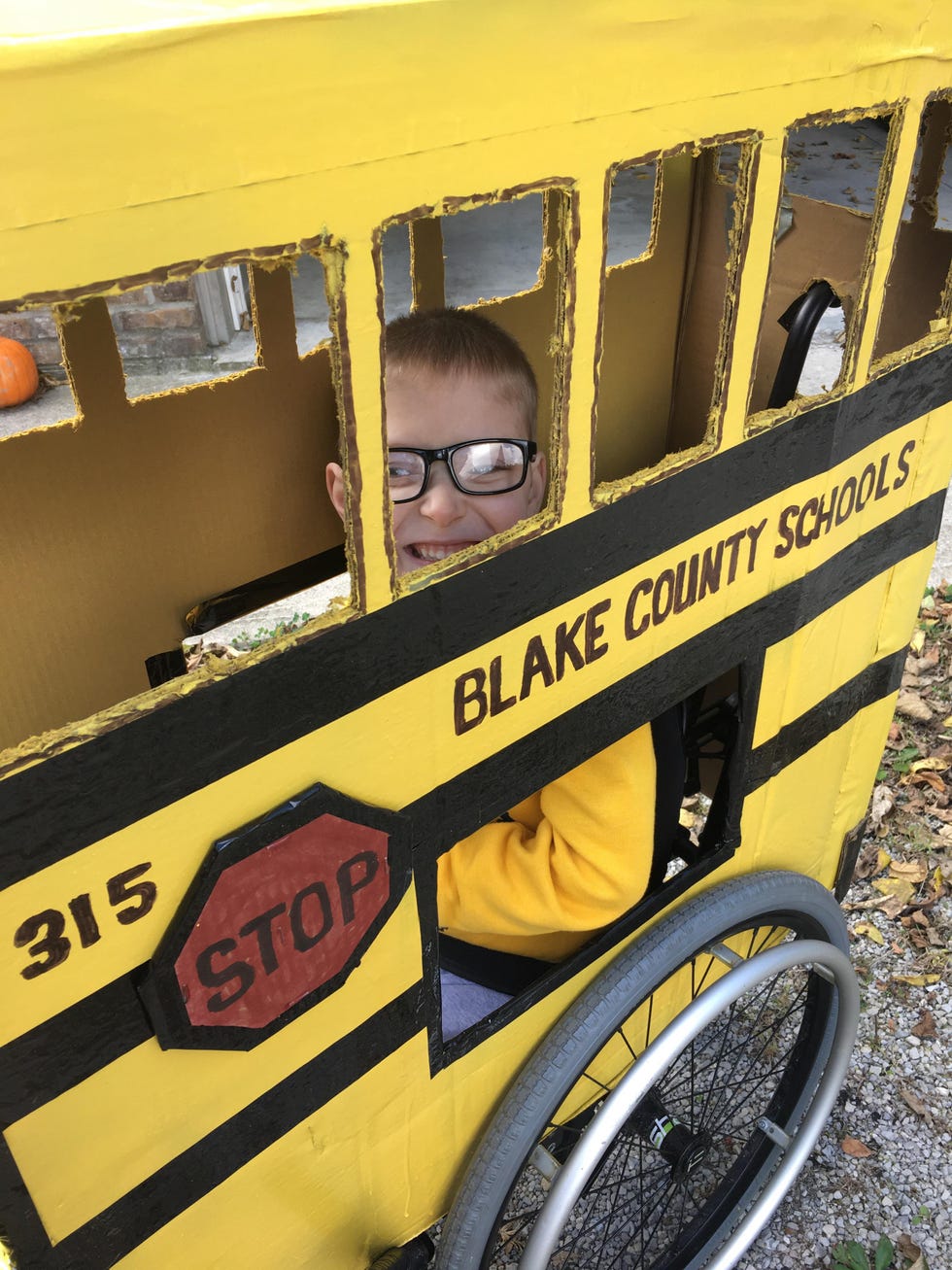 Grandpa Makes Halloween Costume for His Grandson With Spina Bifida