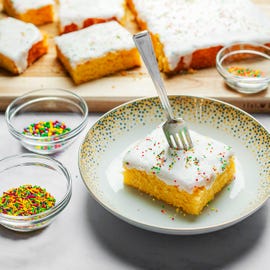 easy baking recipes school dinner cake