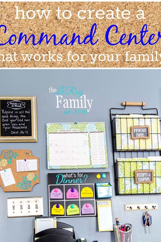 15 Homework Organization and Art Display Ideas - Your Modern Family