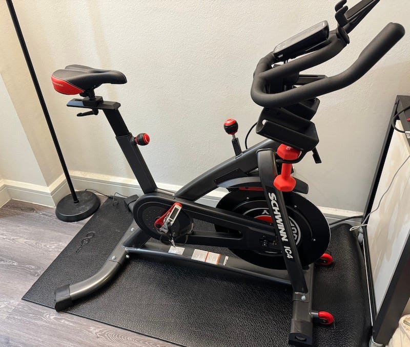 Peloton app schwinn online ic4