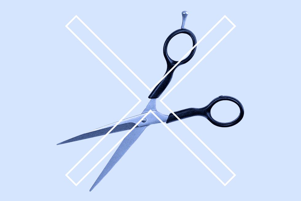 Scissors, Hair shear, Cutting tool, Line, Office instrument, Logo, Surgical instrument, Office supplies, Medical equipment, Diagram, 