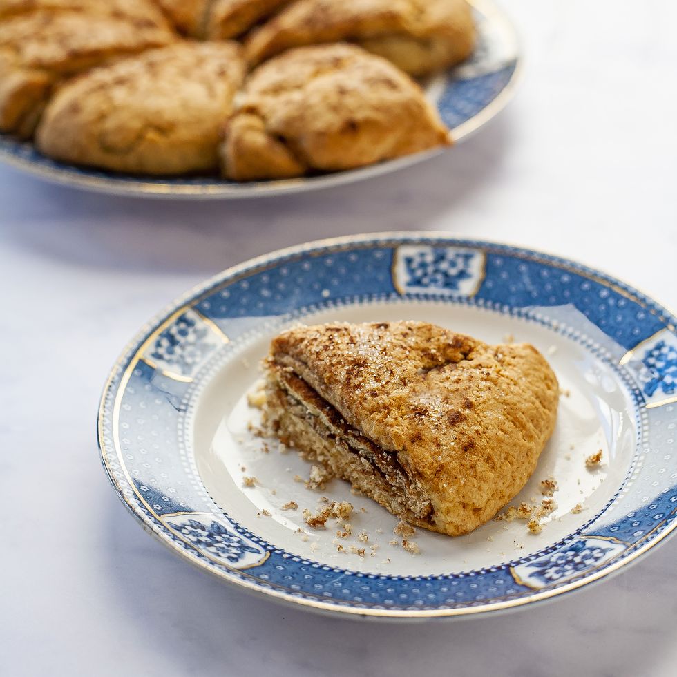 best easy baking recipes layered cinnamon scone