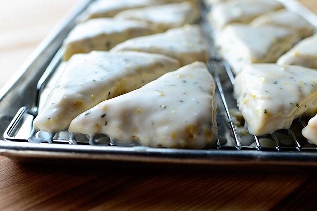 lemon rosemary scone recipe