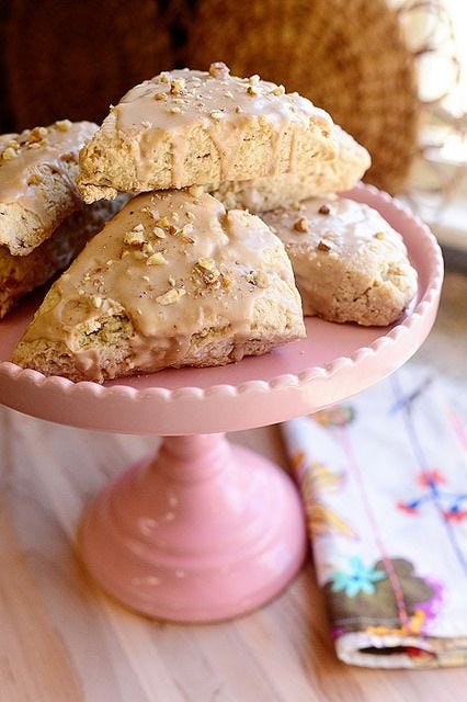 maple oat nut scone recipe