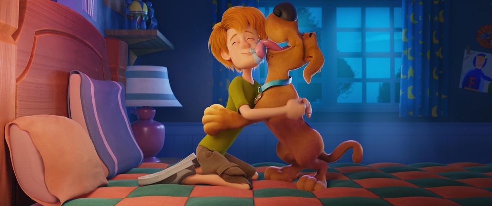 young shaggy and young scooby doo, scoob movie