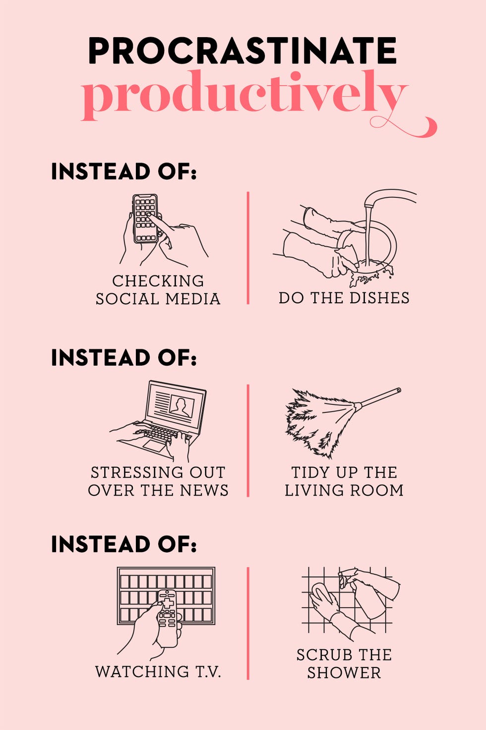 cleaning swaps