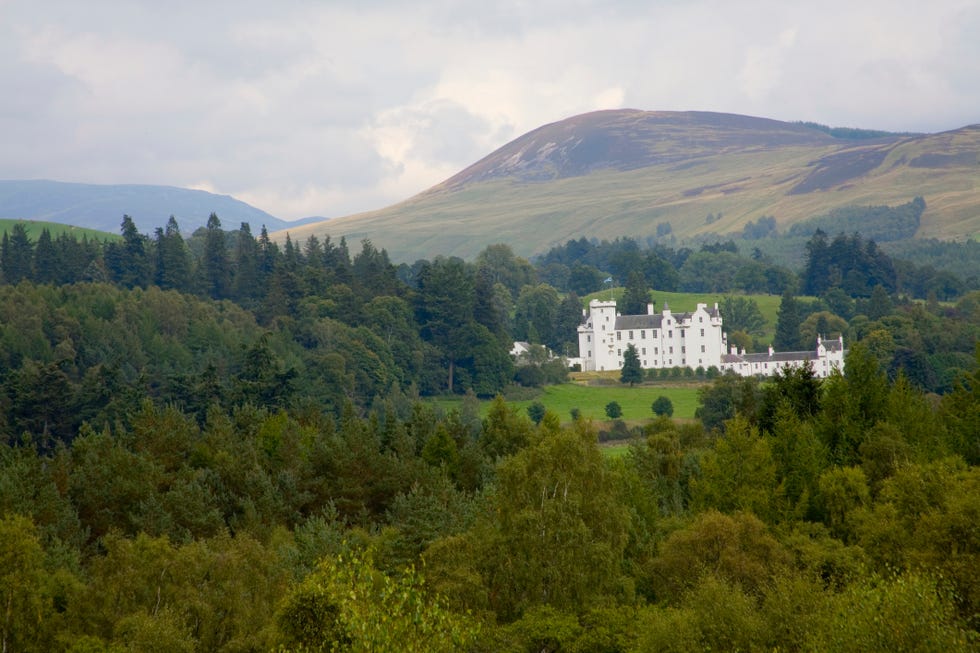 scotland perthshire pitlochry blair castle