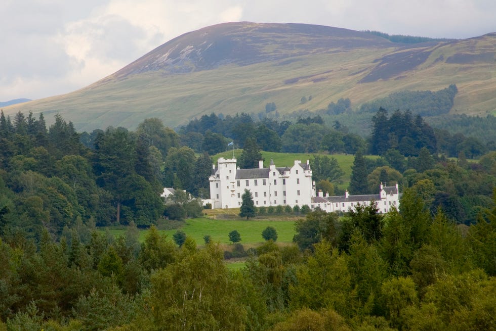 Scotland, Perthshire, Pitlochry, Blair Castle scotland perthshire pitlochry blair castle