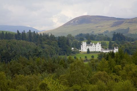 scotland perthshire pitlochry blair castle