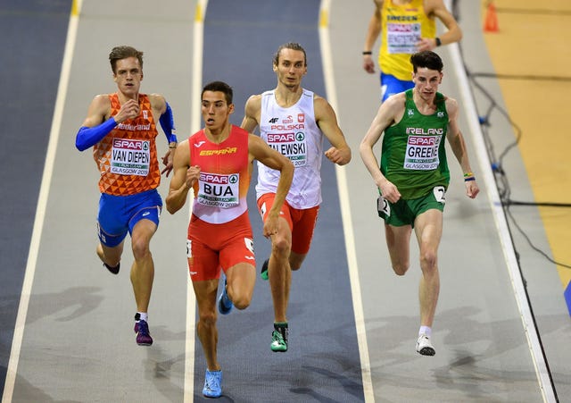 Lucas Búa gana su serie de 400m en el Europeo de Glasgow
