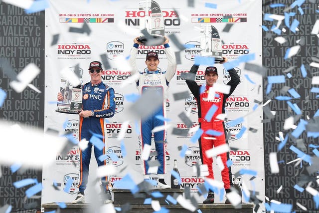 IndyCar MidOhio Results, Notes Palou Unstoppable On Road Course