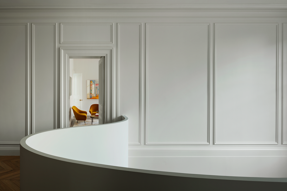 White, Room, Furniture, Wall, Molding, Interior design, Material property, Floor, Architecture, Cabinetry, 