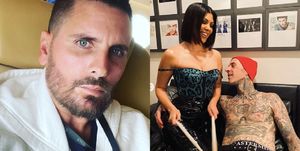 scott disick thought kourtney and travis would break up apparently