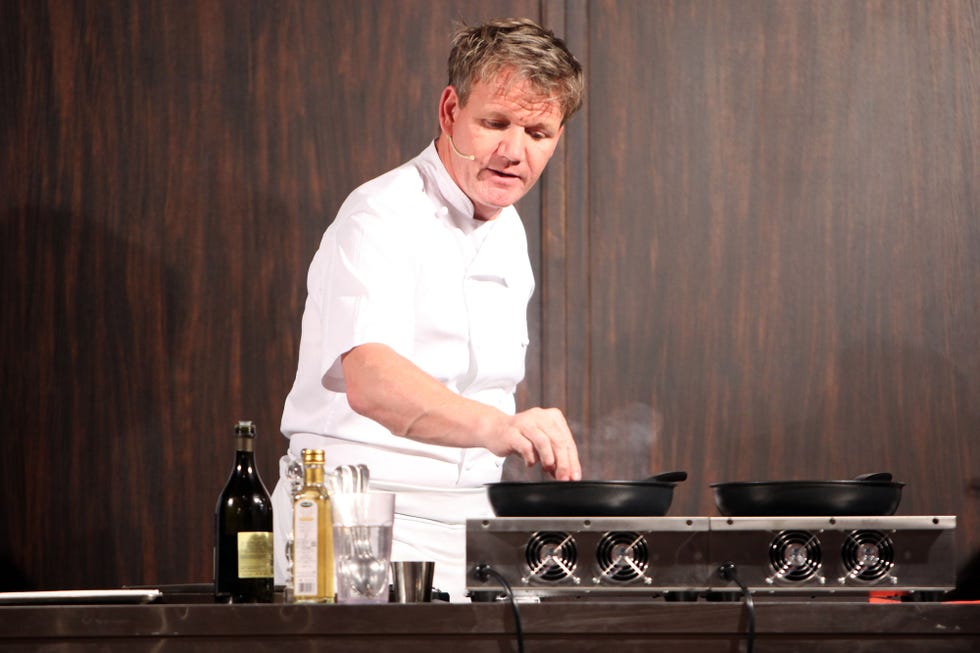 gordon ramsay and davide oldani hold cooking class in tuscany