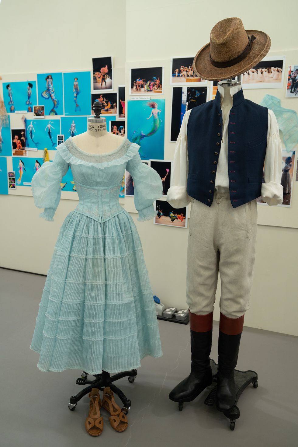 costume designs by colleen atwood for disney's live action the little mermaid photo by giles keyte © 2023 disney enterprises, inc all rights reserved