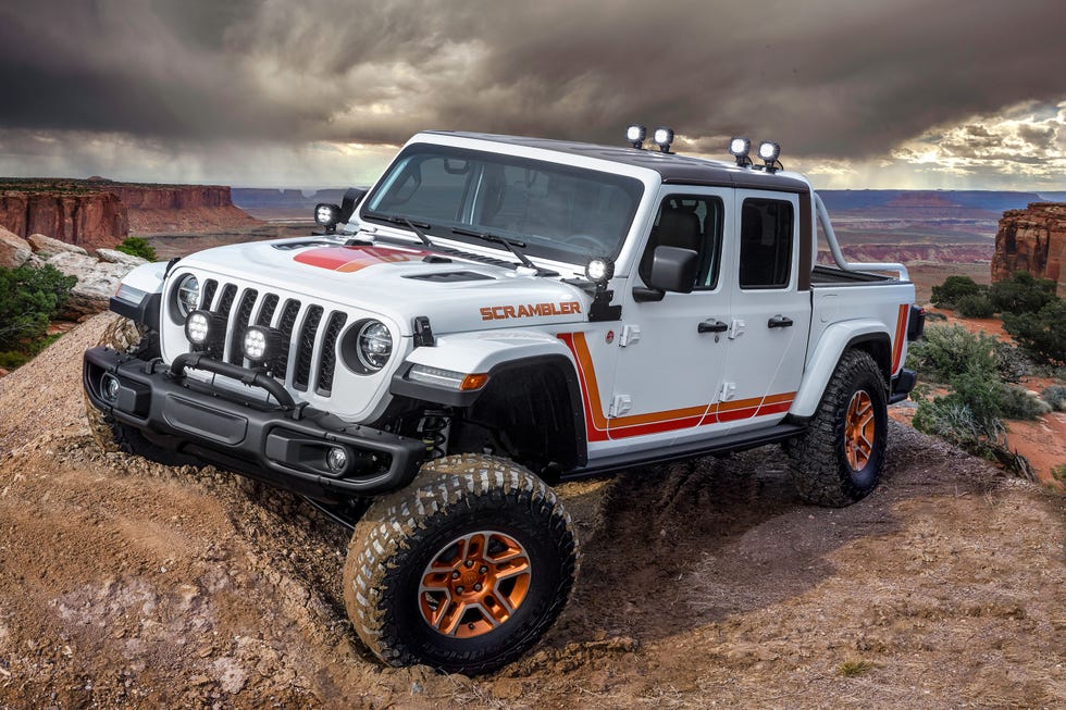 El concepto Jeep JT Scrambler es un gladiador retro jt 2019 El concepto Jeep JT Scrambler es un gladiador retro