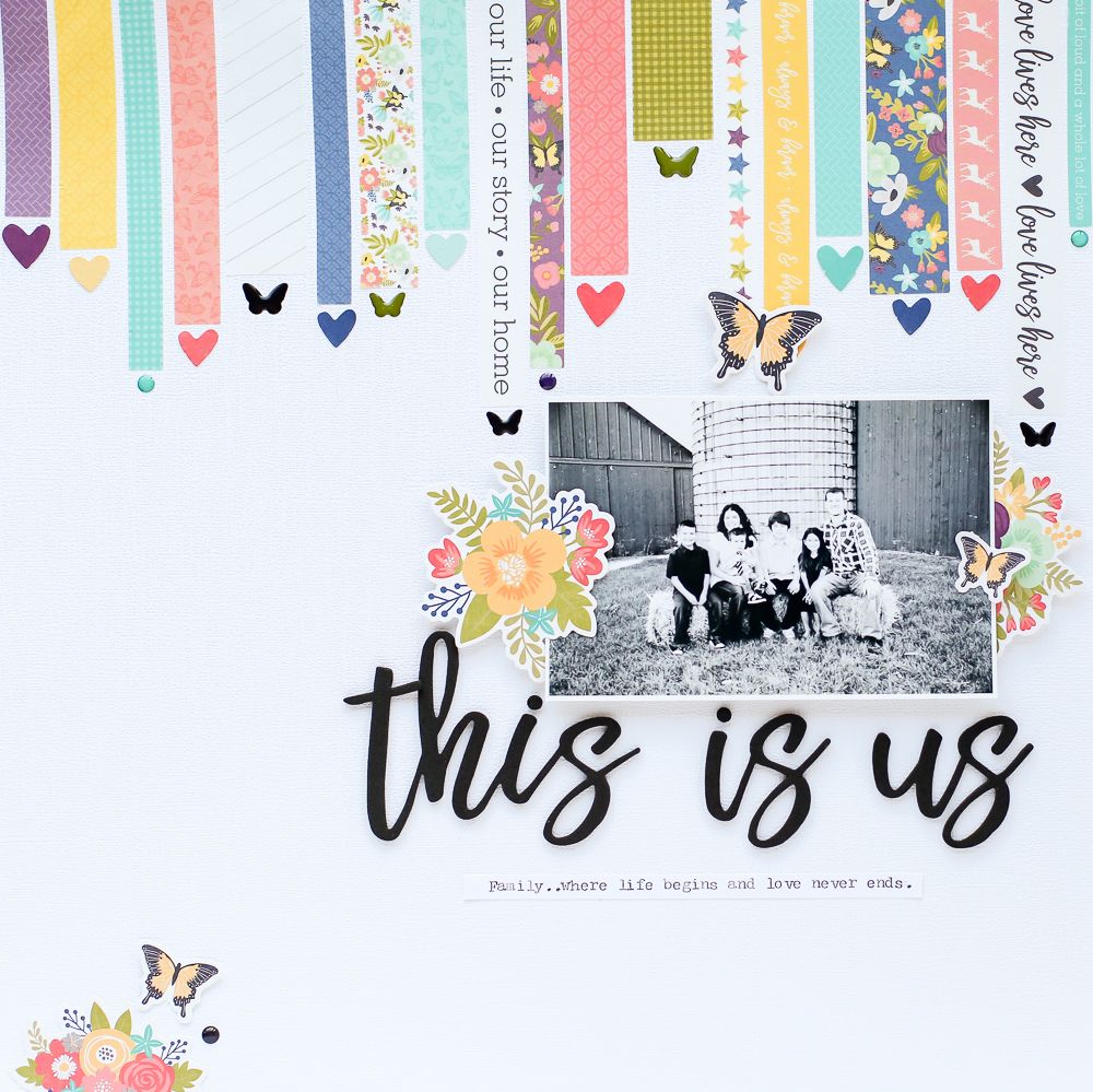 cover page ideas for scrapbook