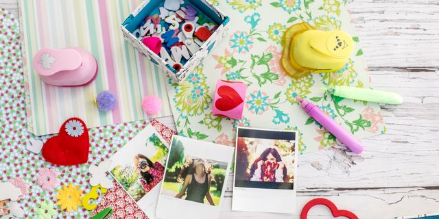 Scrapbook Kit: Preserve Memories Starter Kit Full of SuppliesGreat gift  idea!