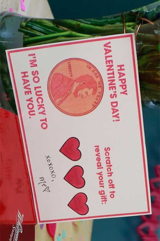 scratch off valentines day card