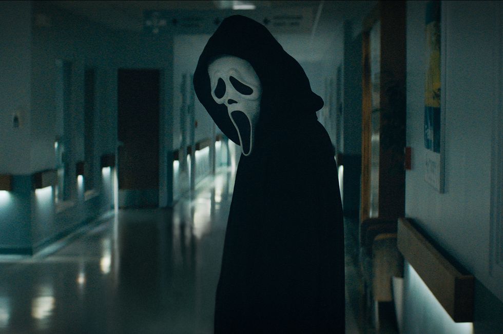 ghostface in paramount pictures and spyglass media group's "scream"