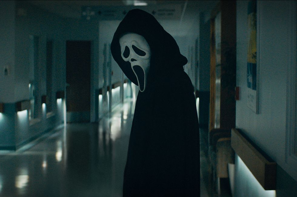 ghostface in paramount pictures and spyglass media group's "scream"