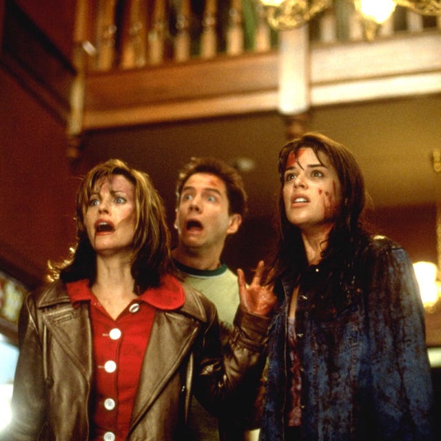 Scream, Courteney Cox och Neve Campbell