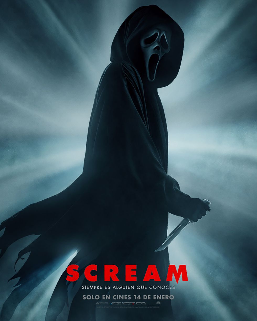 póster oficial de scream