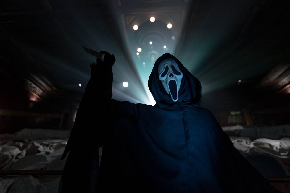 ghostface in paramount pictures and spyglass media group's "scream vi"