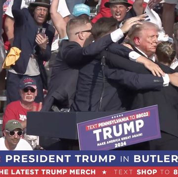 former us president trump attacked at pennsylvania rally