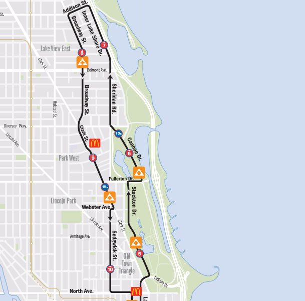Chicago Marathon Course