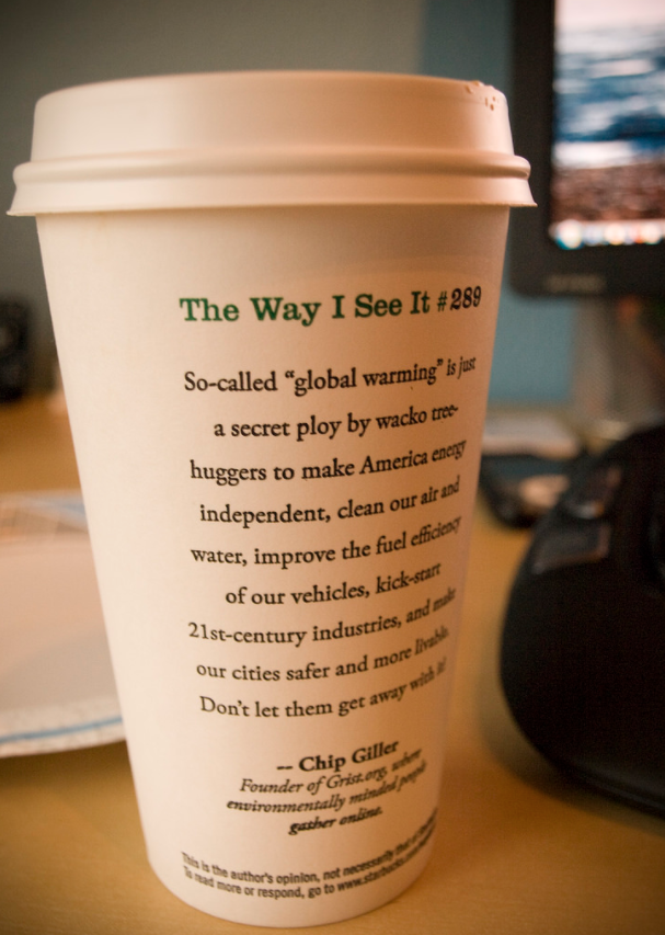Lines on Starbucks cups have a hidden meaning and it's very clever
