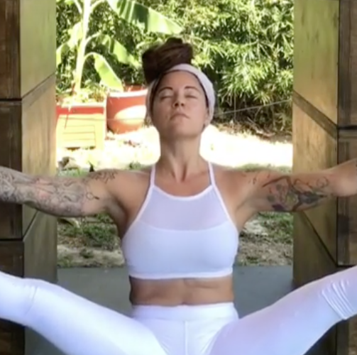 People Are Losing It Over This Yogi Bleeding Through Her White