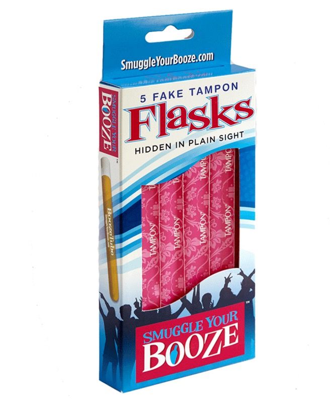 sneak alcohol into a festival, summer, booze, tampons, alcohol