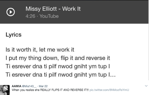 Someone Figured Out The Lyrics Behind Missy Elliot&rsquo;s &ldquo;Work It&rdquo;