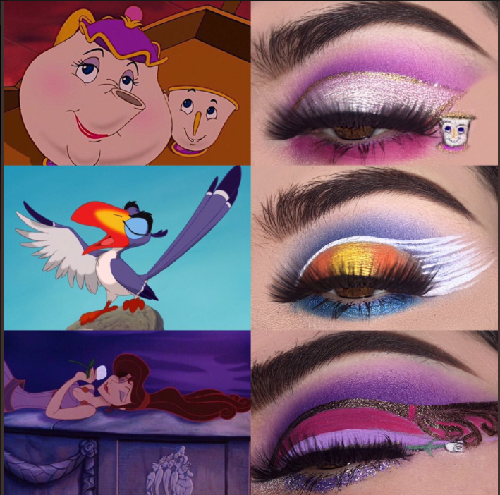 Eyebrow, Face, Eye, Eyelash, Eye shadow, Purple, Organ, Beauty, Violet, Forehead, 